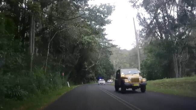 Police pursuit passed through The Channon this morning.