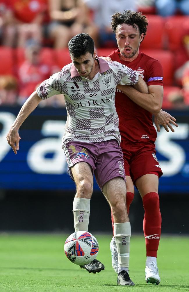 Brisbane Roar have been livelier in attack since Henry Hore’s return. Picture: Getty Images