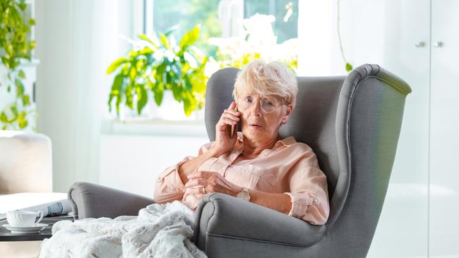 Elderly Australians have reported being targeted by nbn scammers. Istock.