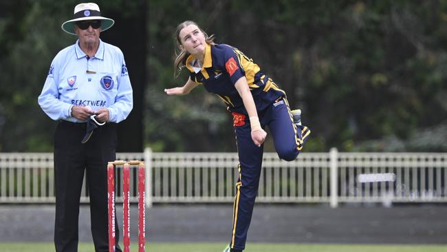 Ava Drury put in some player-of-the-match performances to lead her side to victory. Picture: Martin Ollman