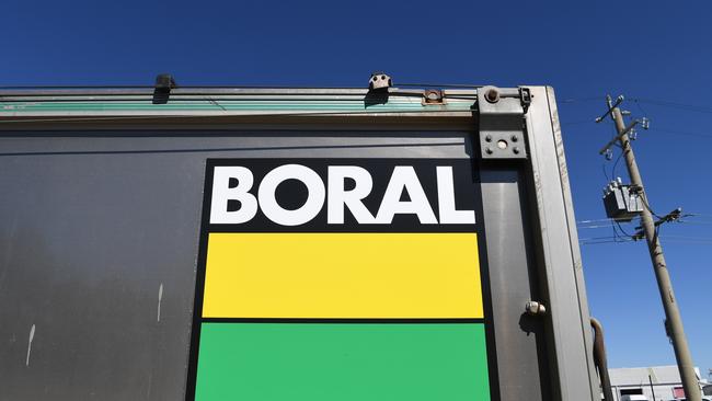 Boral has backed away from its near-term carbon reduction targets. Picture: AAP