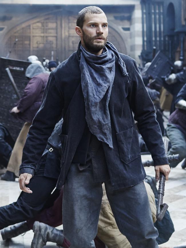 Jamie Dornan as Will Scarlet. Picture: Attila Szvacsek.