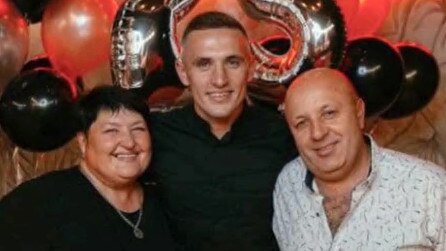 Motyzhyn mayor Olga Sukhenko was killed along with her husband Igor and son Alexander. Picture: Supplied