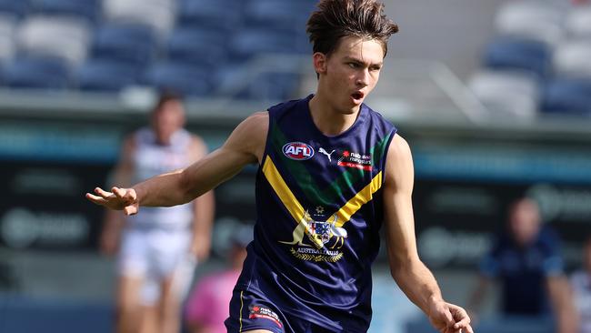 Josh Gibcus is the best key-defender in the draft pool. Picture: Michael Klein