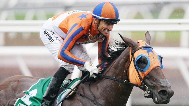 Melody Belle was far too good for them in the Empire Rose Stakes. Picture: AAP