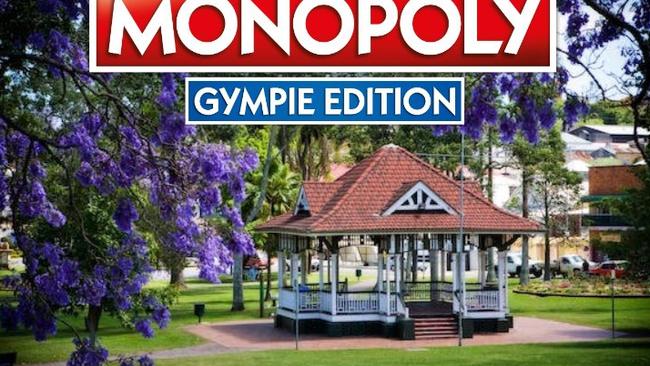 Gympie has its own personalised Monopoly board, with the Sunshine Coast to follow.