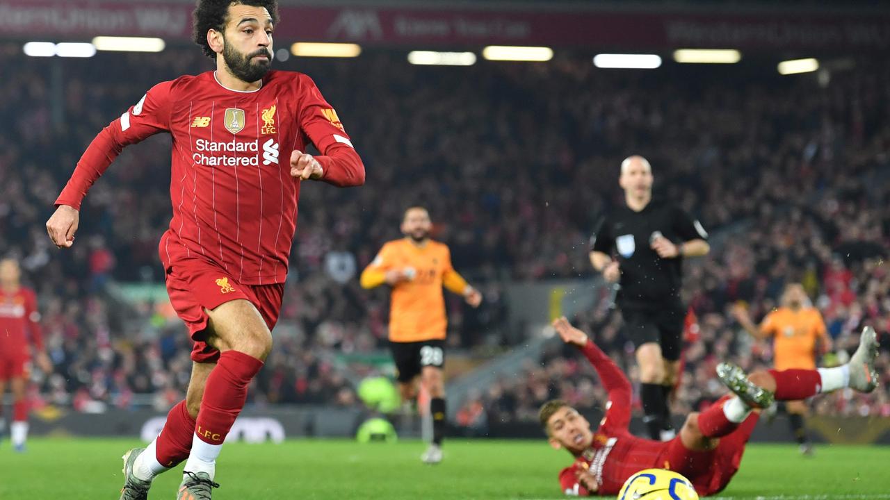 Mohamed Salah and Liverpool could travel to Shrewsbury in the FA Cup. Picture: AFP