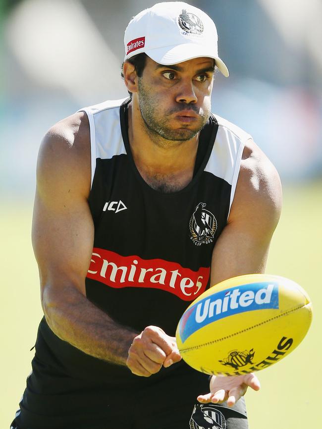 Daniel Wells at training