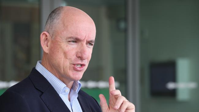 Federal Minister Stuart Robert: “There’s a higher unemployment rate of 5.8 per cent – higher than the state average of 4.35 and the national average of four per cent.” Picture: Glenn Hampson