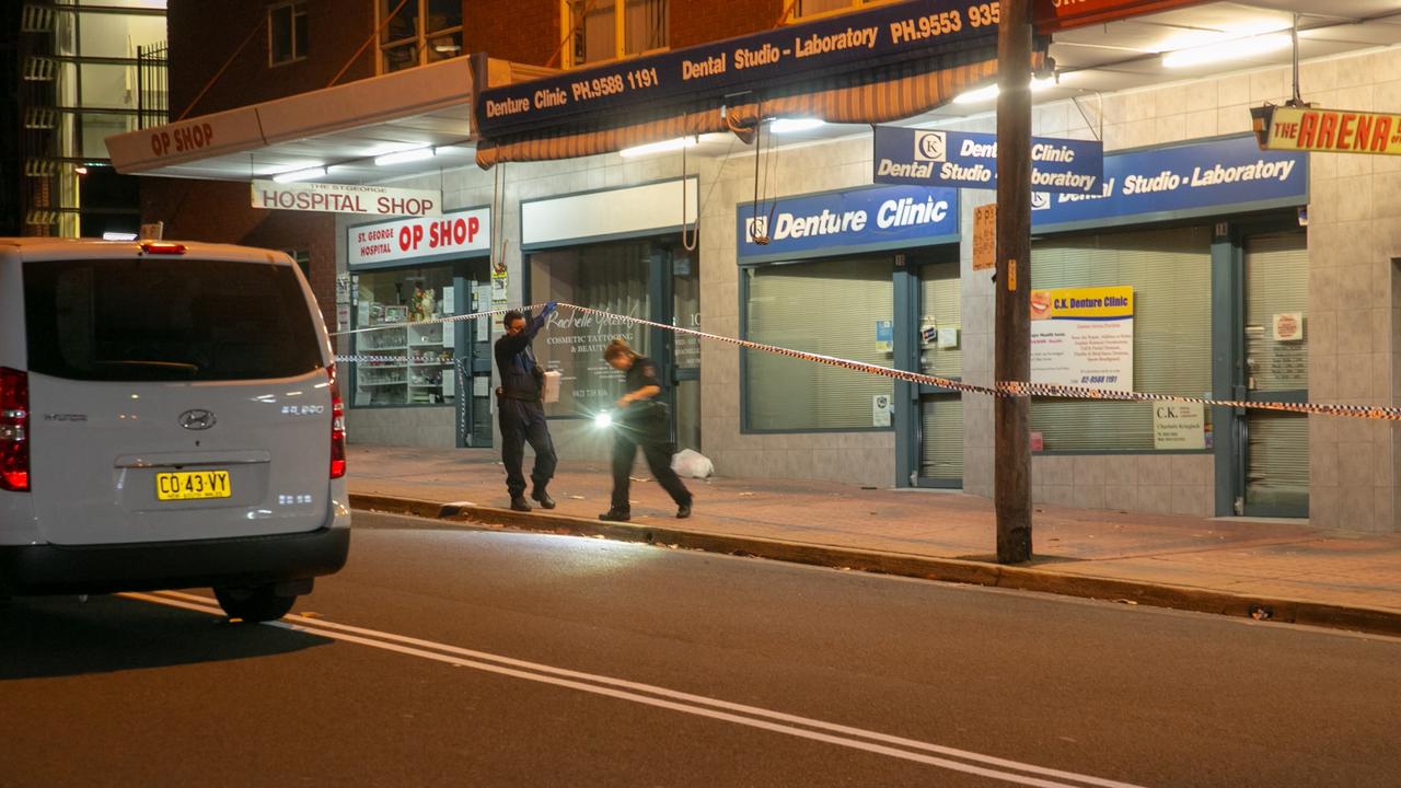 The dance studio in Kogarah where the alleged sex attack happened. Picture: Damian Hoffman