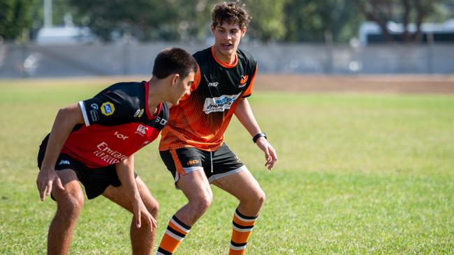 Australian 7s men's team train in Darwin ahead of the 2024 Paris Olympics. Picture: Pema Tamang Pakhrin