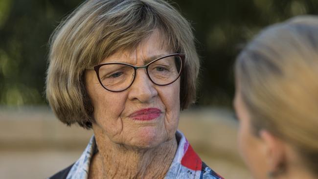 Outspoken tennis champion Margaret Court.