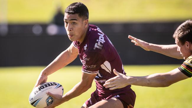 Lehi Hopoate will hope to show of his skills during the championships. Picture: Julian Andrews