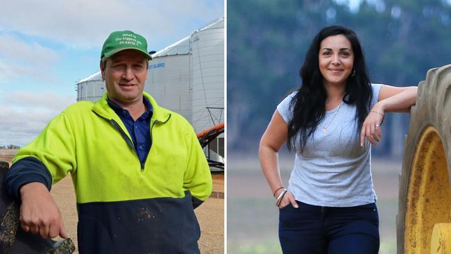 Lawyers for former VFF Grains Group president Andrew Weidemann (pictured left) argued in court on Friday that the Victorian Farmers Federation, led by president Emma Germano (pictured right) was required to hold an Extraordinary General Meeting.