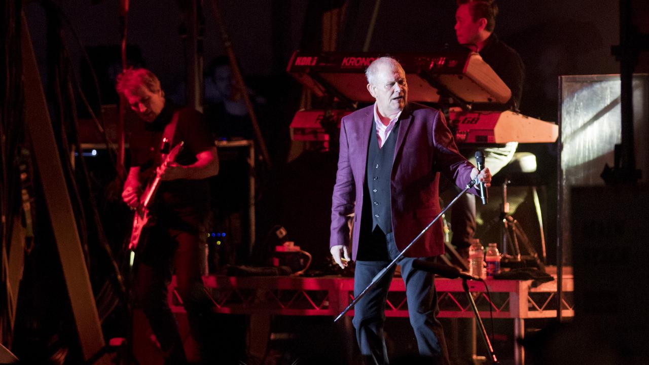 John Farnham performs at the Heritage Bank Festival of Food and Wine in 2018.