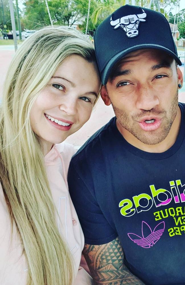 Api and Amy Koroisau’s first date was in Newtown. Picture: Instagram