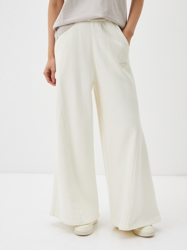 Stay comfy in the Icon Elements French Terry Pants in chalk a soft neutral you’ll wear on repeat. Picture: The Iconic