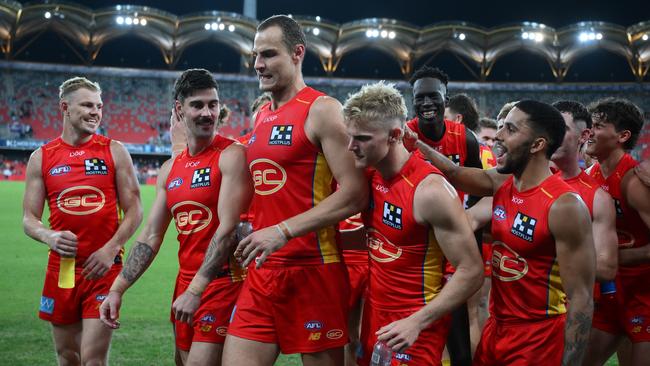 The Suns claimed another important win. (Photo by Matt Roberts/AFL Photos/via Getty Images)