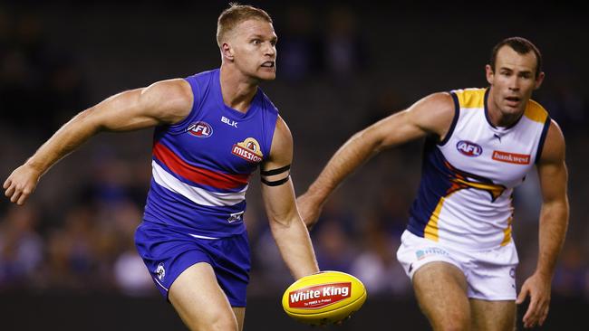 Could the West Coast Eagles’ pick ensure the Dogs are happy to deal Jake Stringer? Picture: Michael Klein