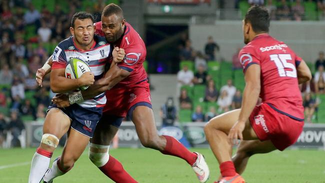 Toowoomba Grammar fullback Jonah Placid represented the Reds and Rebels. Picture: Getty Images/Darrian Traynor