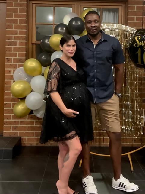 Courteney Reid and Casmir Ojinnaka.