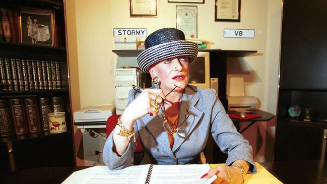 Stormy Summers ran for Adelaide Lord Mayor in 2000 in an effort to reform sex worker laws in South Australia. Picture: Brenton Edwards