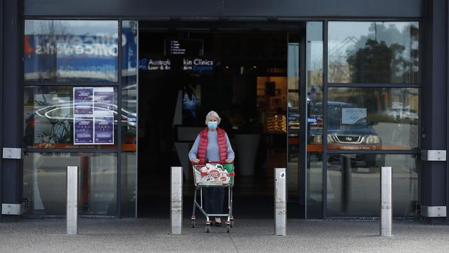 Fountain Gate shopping centre has been linked to a virus cluster. Picture: Daniel Pockett/NCA NewsWire.