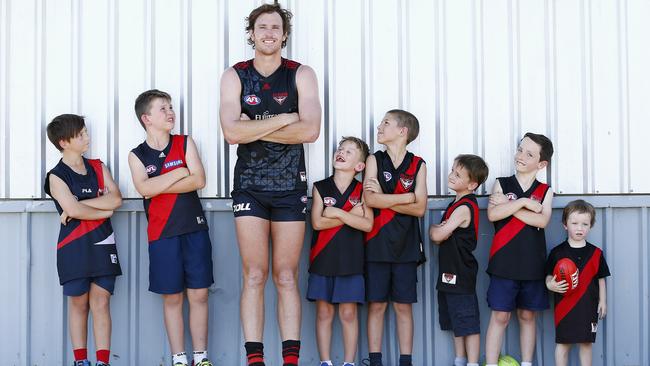 Mitch Brown gets another chance at Essendon after playing 15 games for Geelong from 2011-14. Picture: Colleen Petch