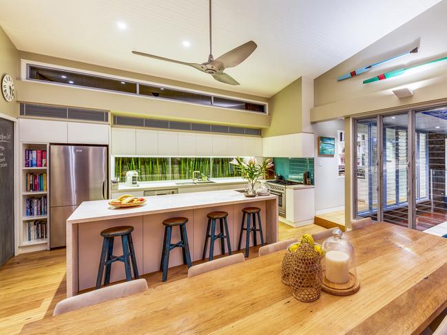 The kitchen.