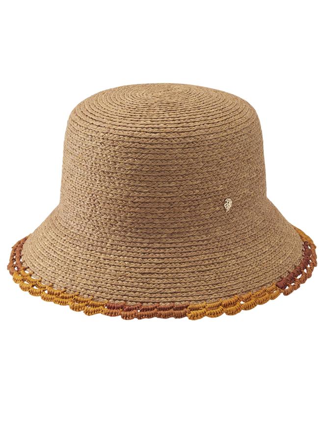 Helen Kaminski x Gapuwiyak scallop bucket hat, $495.