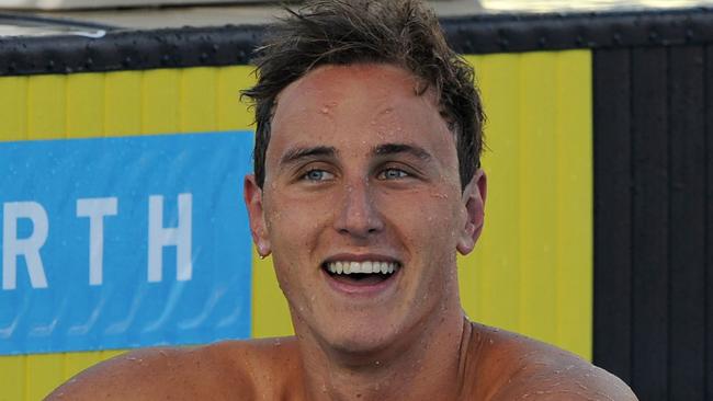 Cam McEvoy is trying to become Australia’s first men’s Olympic 100m freestyle gold medallist since Michael Wenden.