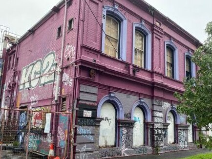 The site currently houses one of Melbourne’s biggest eyesores. Picture: Supplied