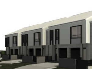 The proposed design of the serviced apartments on exhibition on Victoria St in Dubbo.