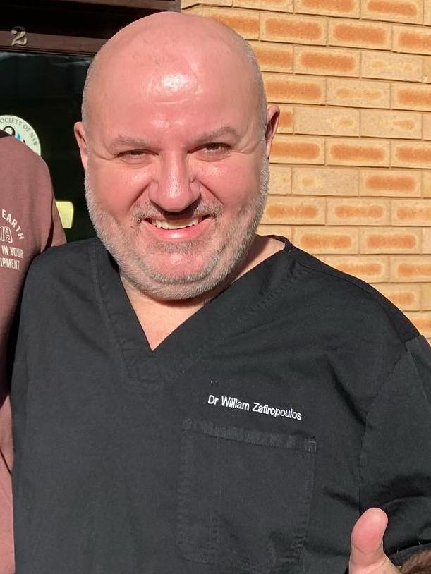 Dentist Dr William Zafiropoulos.