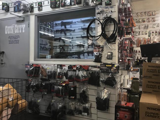 There is no prescribed maximum limit for the number of weapons a person can own but authorities may impose limits. Picture: News Corp Australia