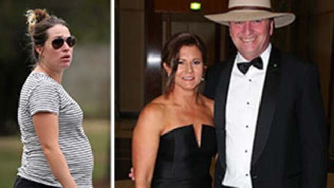 Barnaby Joyce and wife partner