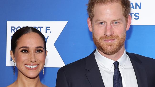 Harry and Meghan are in negotiations with the palace. Picture: Mike Coppola/Getty Images