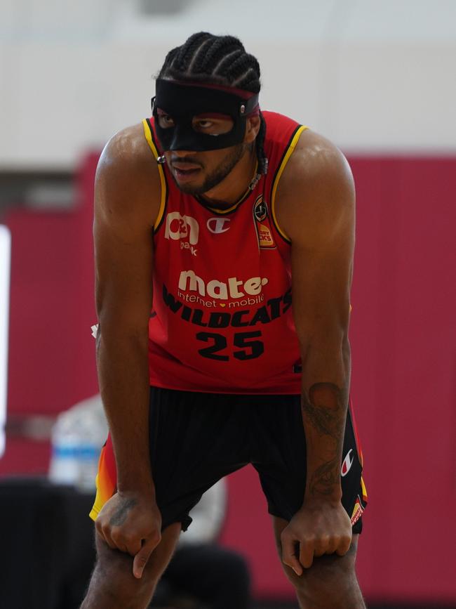 Perth's masked avenger Keanu Pinder.