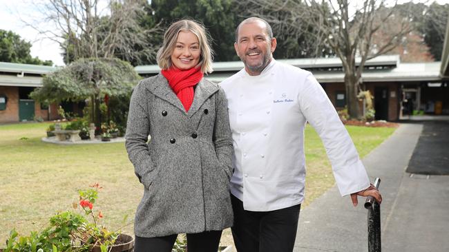 Brahimi with delicious. Sydney Editor Sally Coates at Snowden Stables. Picture: Richard Dobson