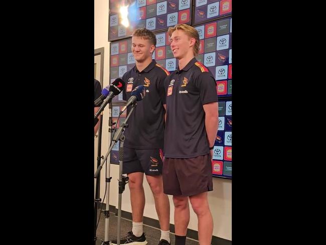 New Crows Tyler Welsh and Sid Draper share excitement 