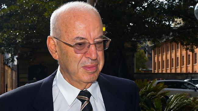 Former NSW Labor minister Eddie Obeid. Picture: AAP