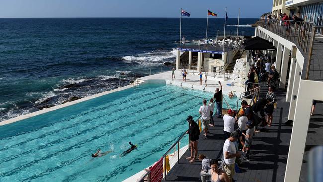 Bondi Icebergs, in Bondi Beach, Sydney. Picture: NCA NewsWire/Bianca De Marchi