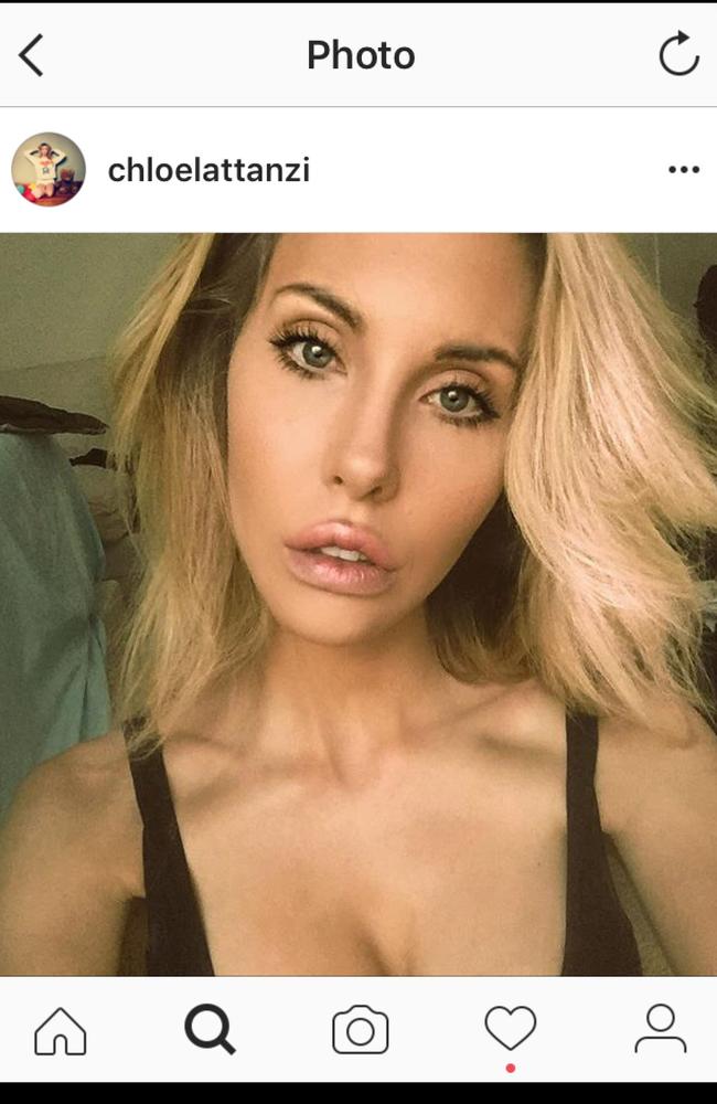 Chloe Lattanzi has since set her social media accounts to private.