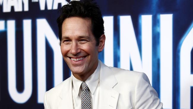 Paul Rudd at the Ant-Man and the Wasp: Quantumania premiere in Sydney on Thursday. Picture: Matrix