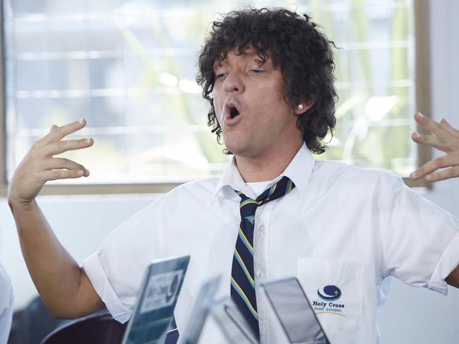 Molan says the Daily Mail described Jonah From Tonga as “hilarious” in 2018. Picture: Supplied