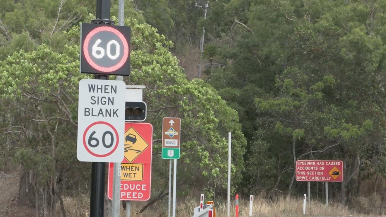 Live testing of the Intelligent Transport System technology installed on the Kuranda Range began a week before Cyclone Jasper touched down. Picture: TMR