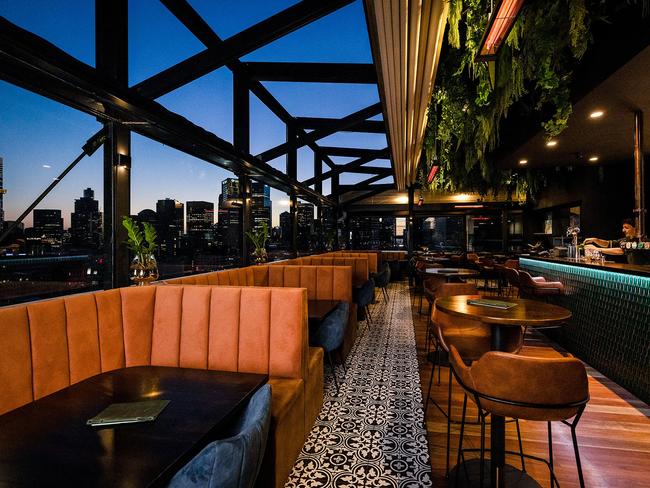 The suave interior of Fable Melbourne. Picture: Fable Melbourne