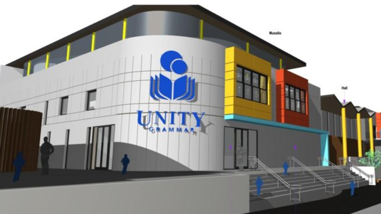 Unity Grammar School Plans for junior campus at Austral Daily Telegraph