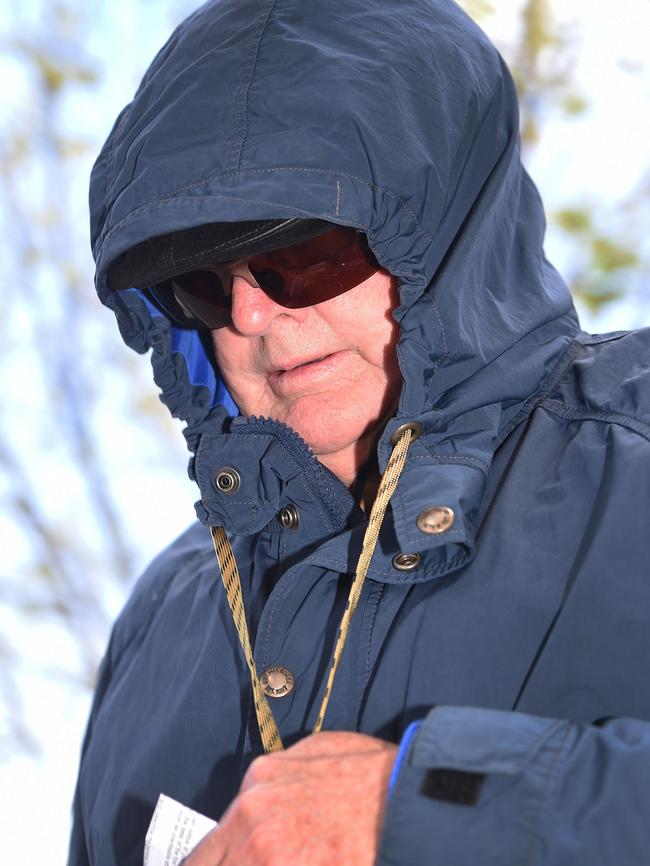 Anthony Allen Munro outside the Adelaide Magistrates Court after an earlier hearing.