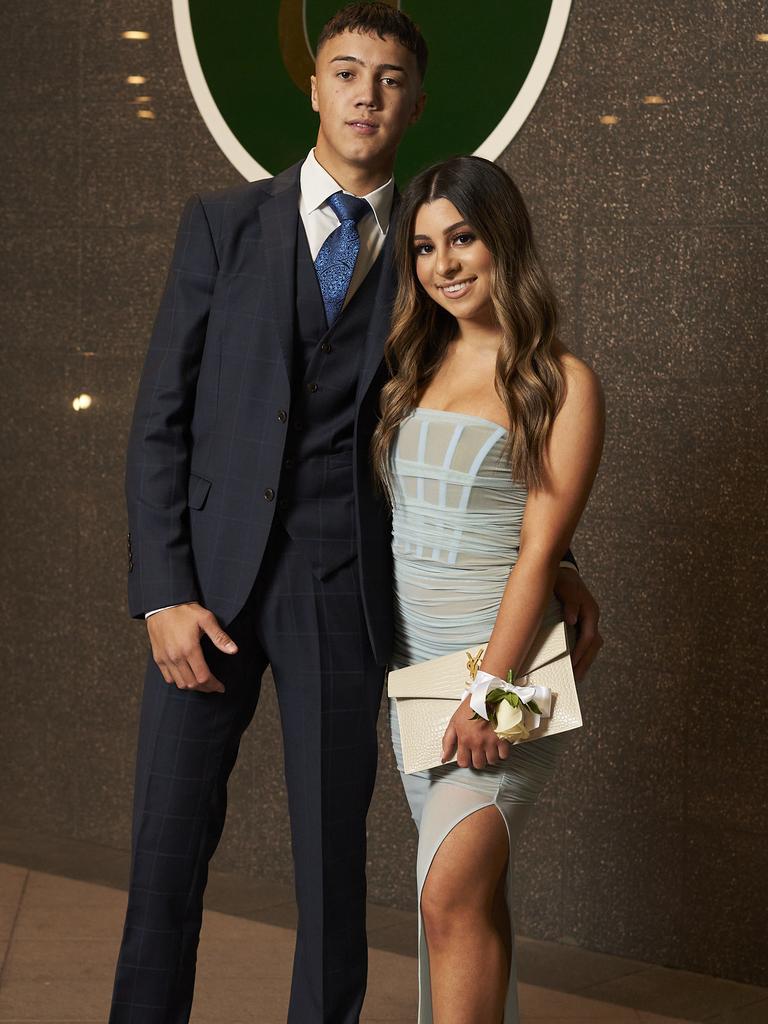 Students at the Blackfriars Priory School formal on June 24 at the Donato Reception Centre. Picture: Matt Loxton